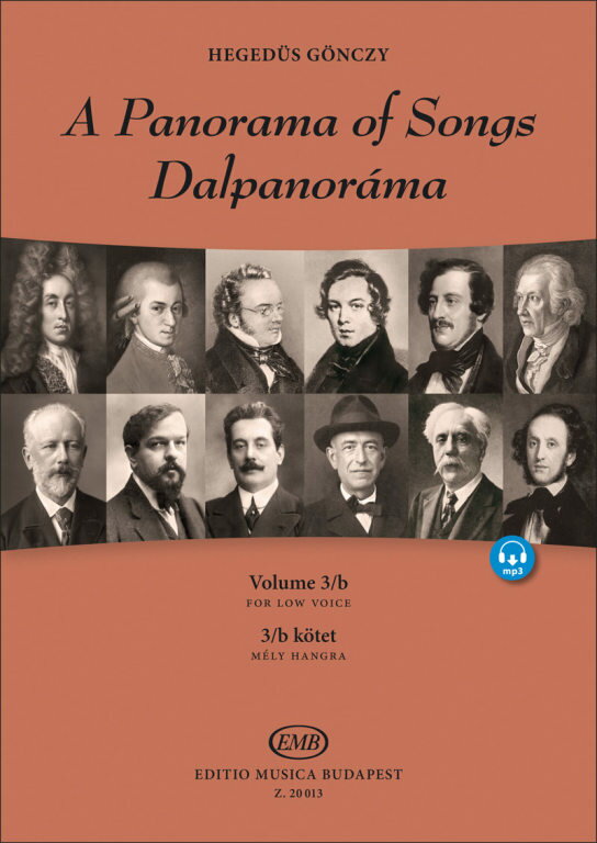 【輸入楽譜】Panorama of Songs, A, 第3巻B(低声用): オーディオ・オンライン・アクセスコード付