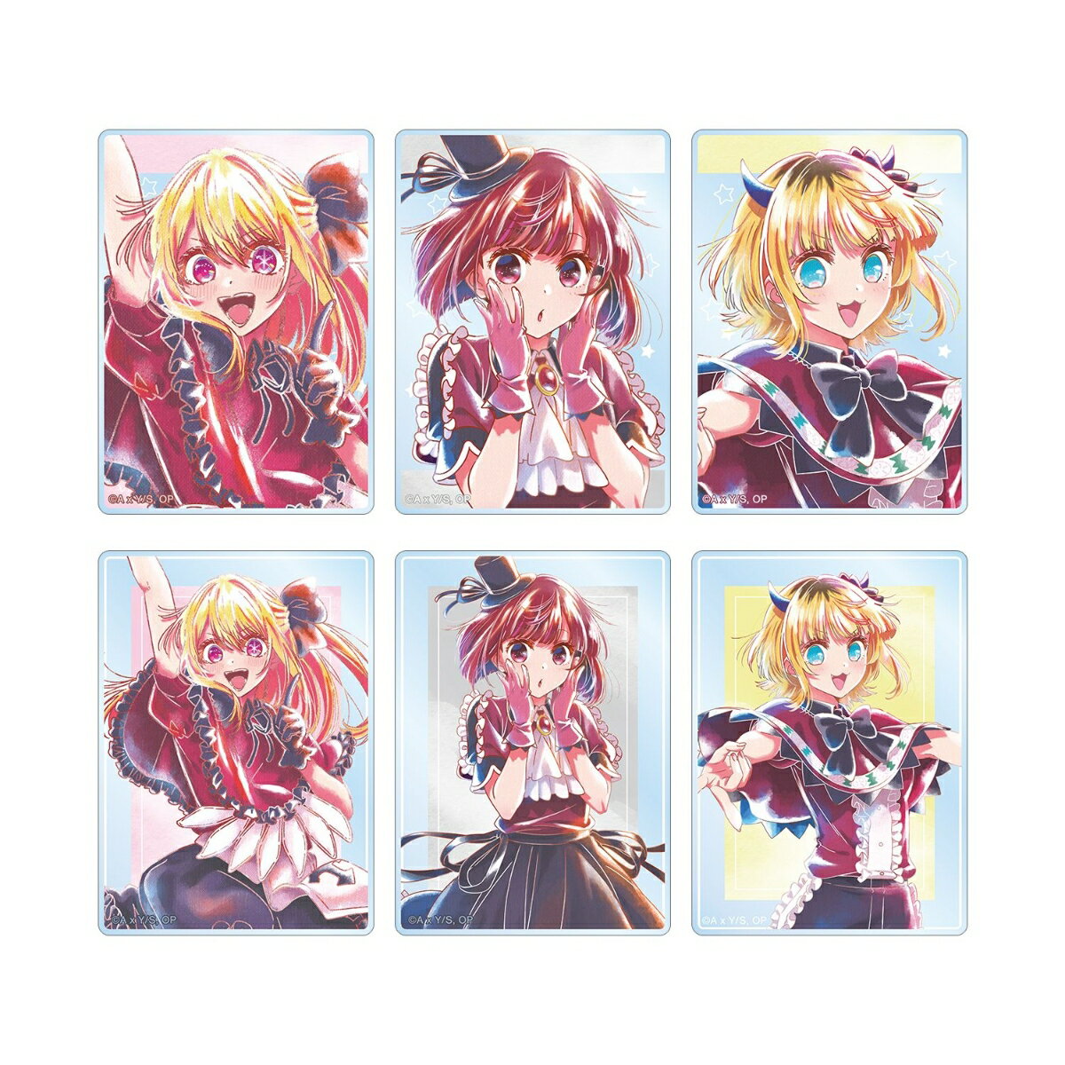 【推しの子】 B小町 トレーディング Ani-Art aqua label 第2弾 アクリルカード(BOX＝6個)