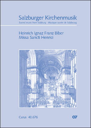 【輸入楽譜】ビーバー, Heinrich Ignaz Franz von: 聖ハインリヒのミサ曲/Kircher編: 指揮者用大型スコア