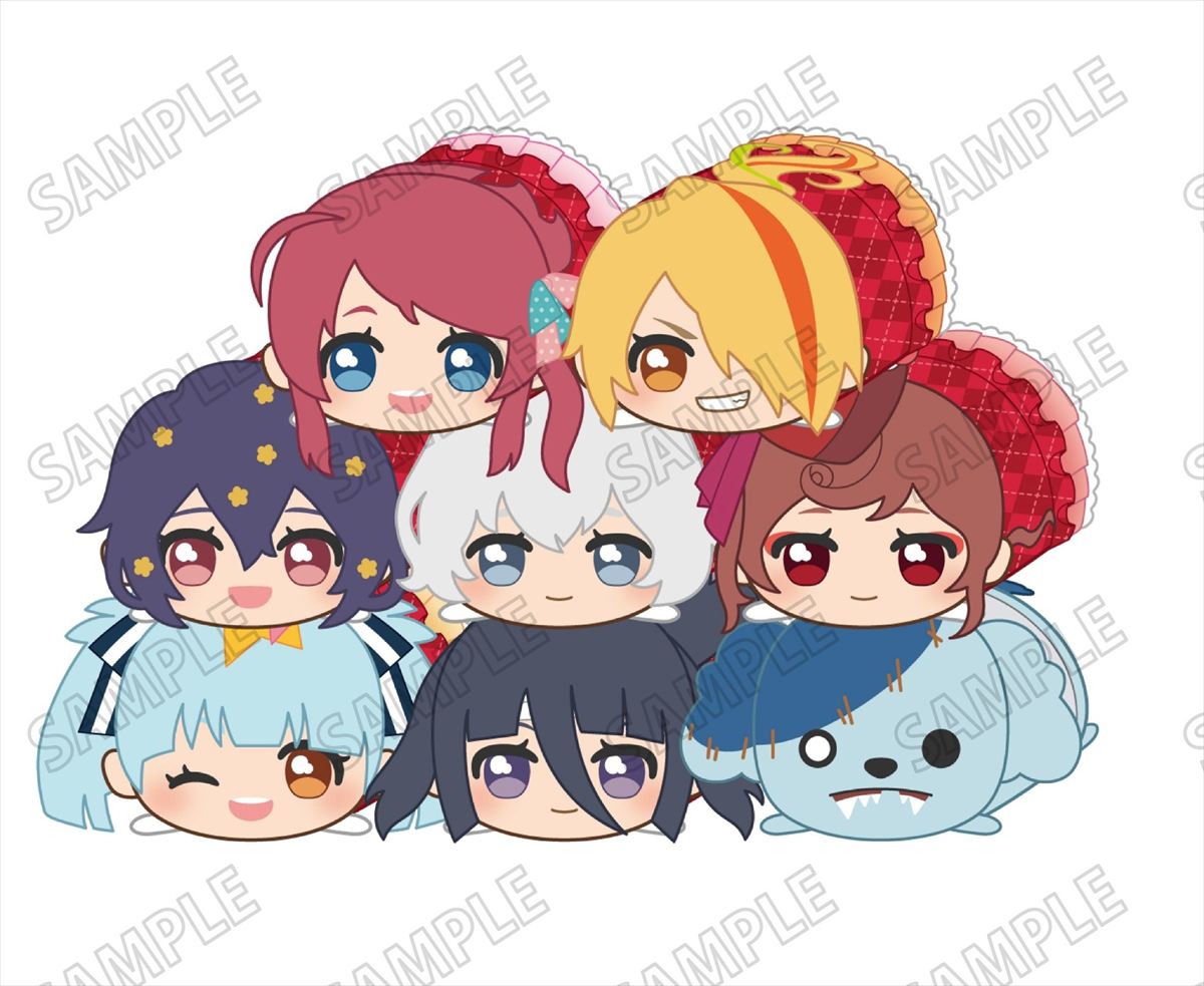 「劇場版『ゾンビランドサガ ゆめぎんがパラダイス』」からごろりんマスコットが登場！【対象年齢】：15歳以上【商品サイズ (cm)】(幅）：8