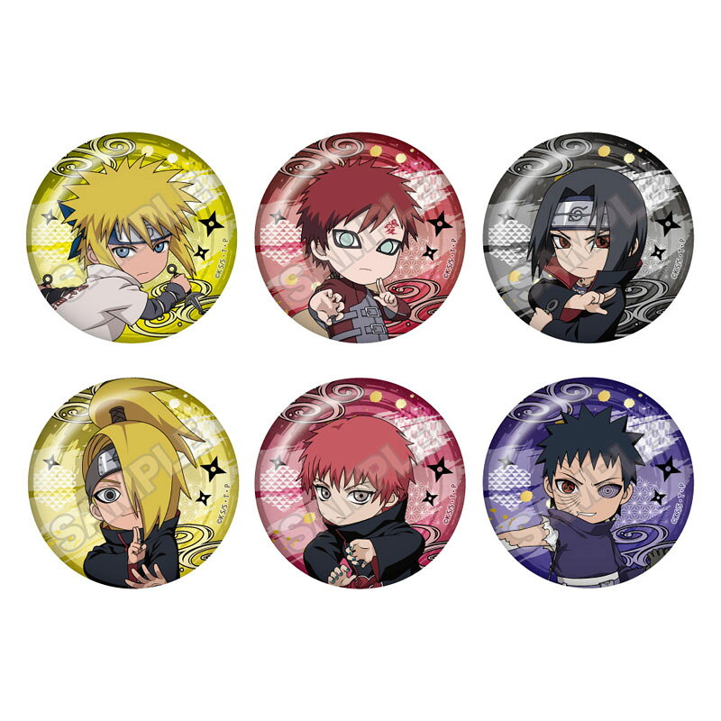 NARUTO-ナルトー 疾風伝 Battle vol.2 缶バッジ(BOX)