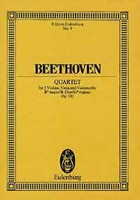 【輸入楽譜】ベートーヴェン, Ludwig van: 弦楽四重奏曲 第13番 変ロ長調 Op.130/Altmann