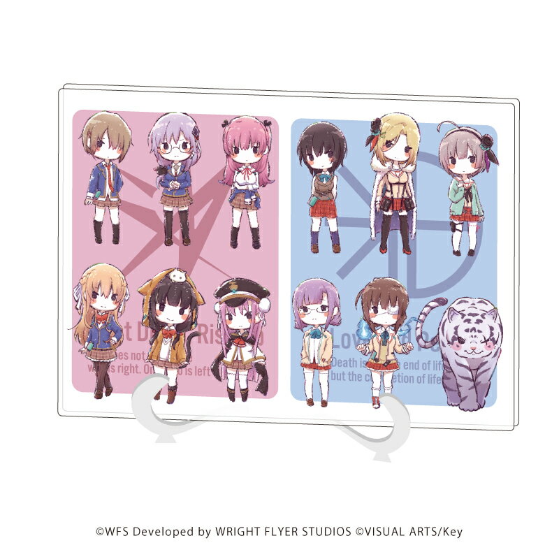 アクリルアートボード(A5サイズ)「ヘブンバーンズレッド」01/31A部隊、31B部隊(グラフアートイラスト)【グッズ】