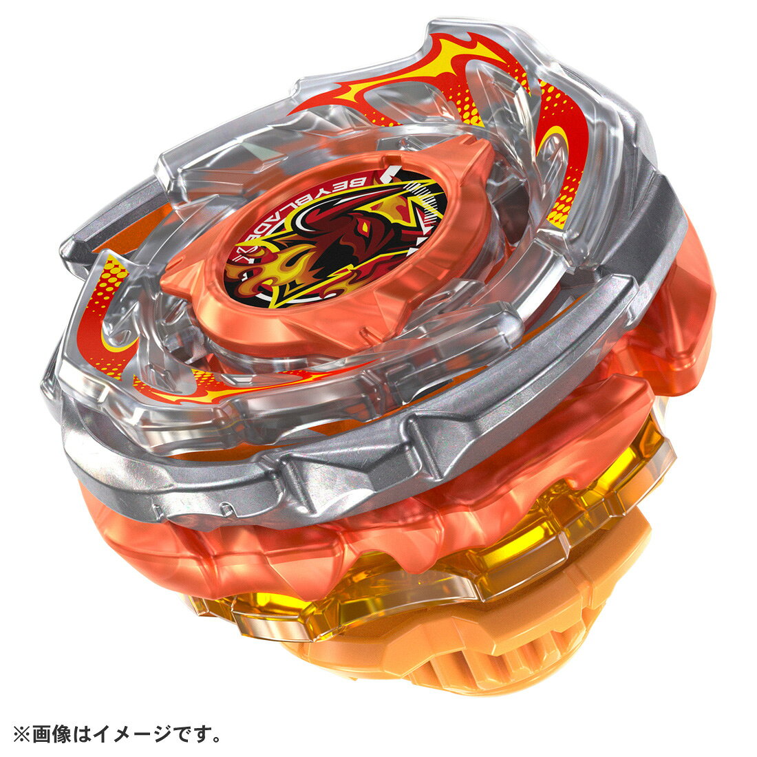 BEYBLADE X とは、超加速ギミック【Xダッシュ】による驚異的なスピードと衝撃でエクストリームなバトルを繰り広げるギアスポーツである。ブレードが4パーツに分解可能になり、カスタマイズ性を拡張したカスタムライン エクスパンドブレードのベイブレード。空気抵抗を軽減する流線形状のブレードが、回転ロスを抑えながら安定した姿勢を維持。バトル中のスタミナ消費を抑えつつ、相手の持久力を削る性能に優れるスタミナタイプのベイブレード。※この製品で遊ぶには別売りのベイブレードエックスシリーズ専用のスタジアム、ランチャーが必要です。【セット内容】ブレード(1),ラチェット(1),ビット(1),取扱説明書(1)【対象年齢】：6才〜