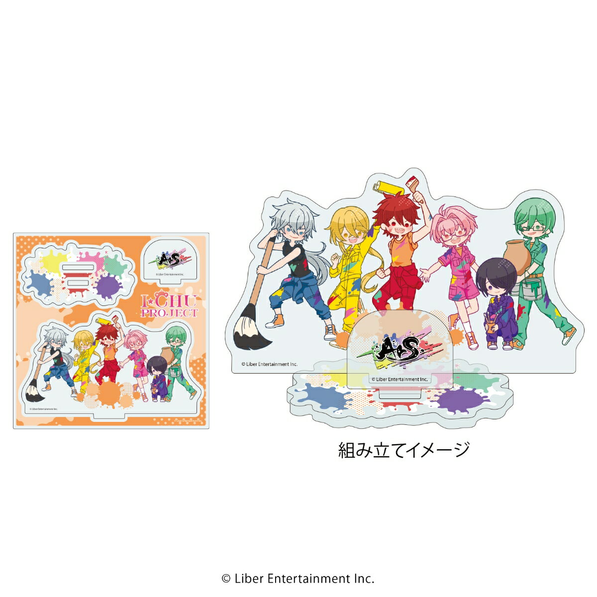 アクリルフィギュアプレート「I★CHU PROJECT」22/ArS ペイントver.(POP Artイラスト)【グッズ】
