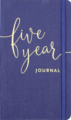 Five Year Journal - Deluxe, Cloth-Bound Edition (1 Minute a Day Is All It Takes!): A Thought a Day f