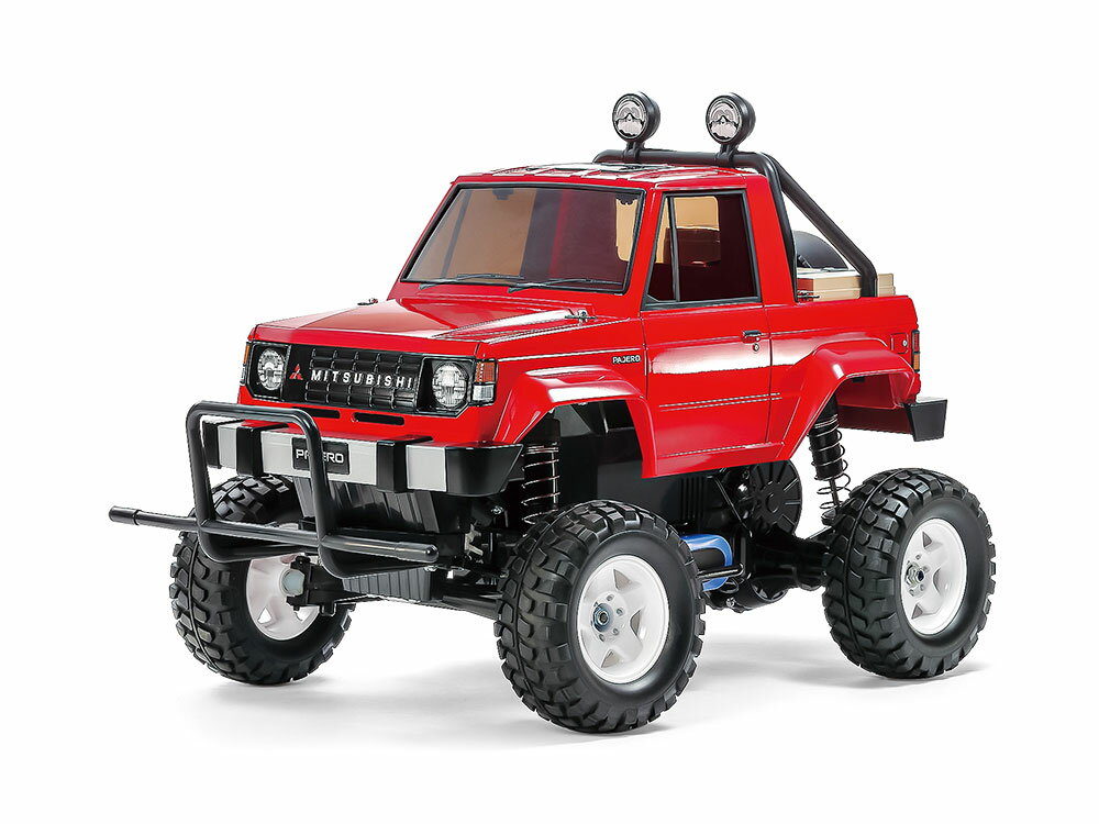 電動RCカーシリーズ 1/10RC 三菱 パジェロ (CW-01シャーシ) 【58727】 (ホビーラジコン キット)