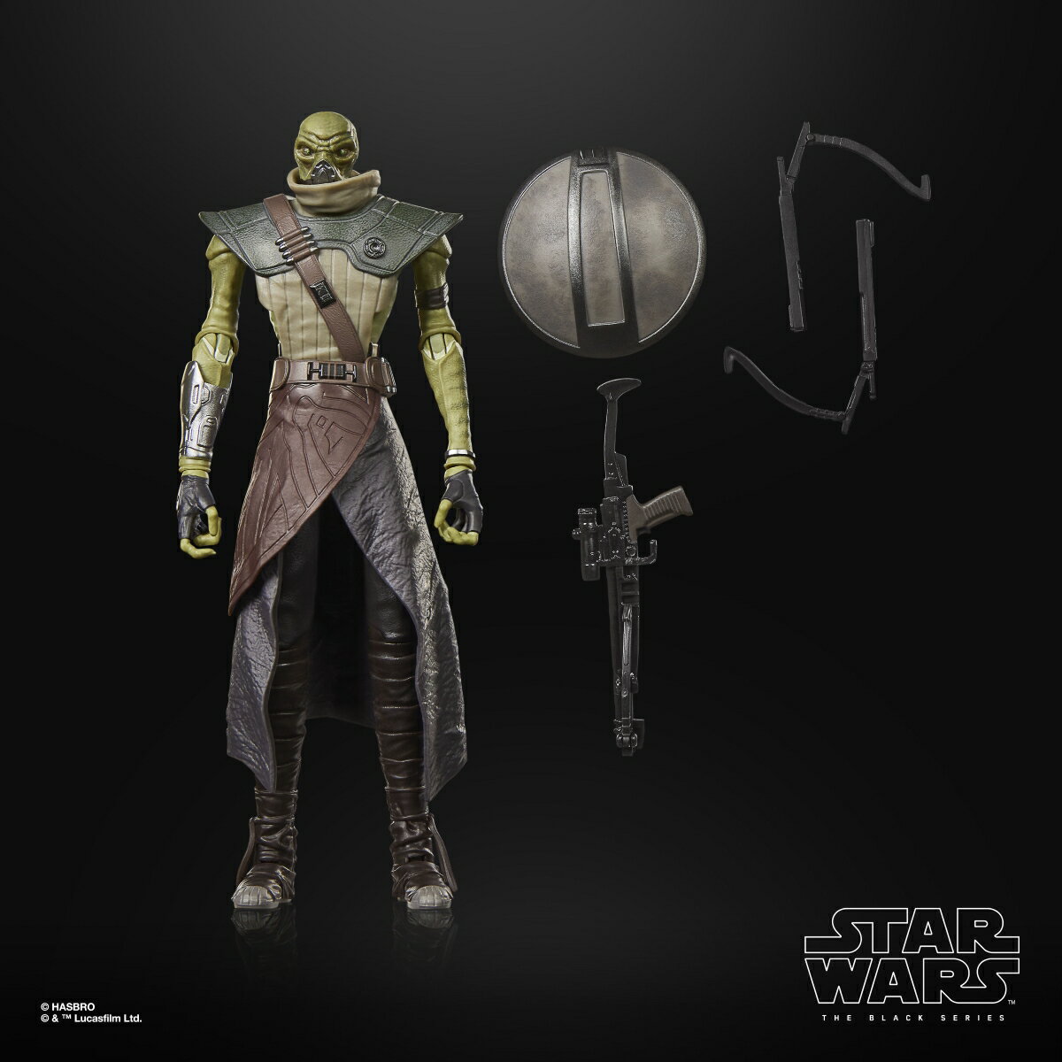 ハズブロ（Hasbro）STAR WARS スター・ウォーズ ブラックシリーズ エンボ、『スター・ウォーズ／マンダロリアン・アンド・グローグー』プレミアム コレクション用 15 cm アクションフィギュア G2576 正規品