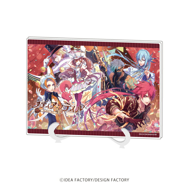 アクリルアートボード(A5サイズ)「ラディアンテイル」01/集合デザイン【グッズ】