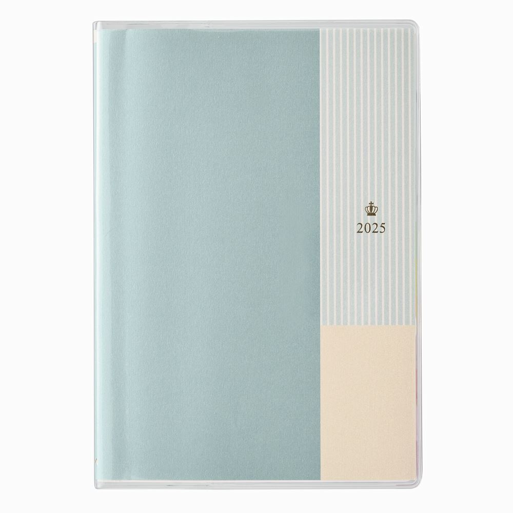 能率 2025年1月始まり手帳 PAGEM by NOLTY 王様のブランチ×ペイジェムウィークリーB6-i週間方眼メモ月曜（シーグリーン） 2251のサムネイル