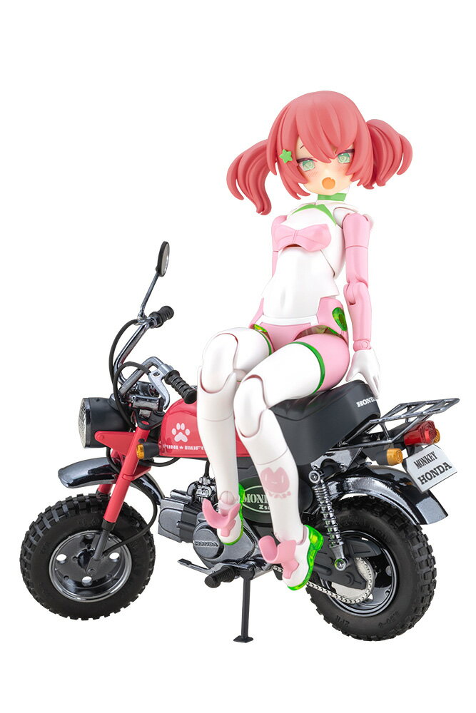 『メガミデバイス』 PUNI☆MOFU レーシングマオ with Honda Z50J-1 モンキー 【KP878】 (プラモデル)