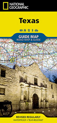 MAPーTEXAS MAP 2026/E National Geographic Guide Map National Geographic Maps NATL GEOGRAPHIC MAPS2017 Other English ISBN：9781566957298 洋書 Travel（旅行） Travel