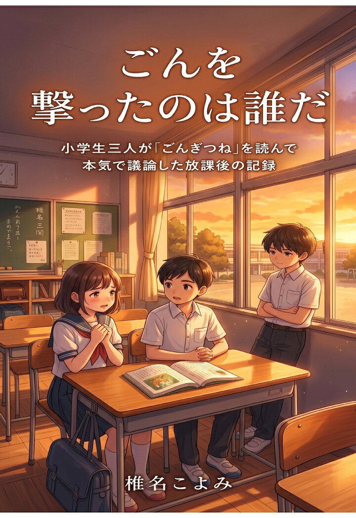【POD】ごんを撃ったのは誰だ 小学生三人が「ごんぎつね」を読んで本気で議論した放課後の記録