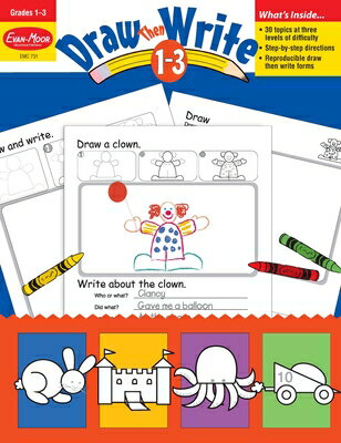 Creative drawing inspires creative writing! The simple drawing steps and fun topics in these books make even the most reluctant of writers excited to write stories. Multiple difficulty levels allow you to customize each topic's lessons to your students' needs. Included are: reproducible draw-then-write forms, step-by-step directions and teaching suggestions.