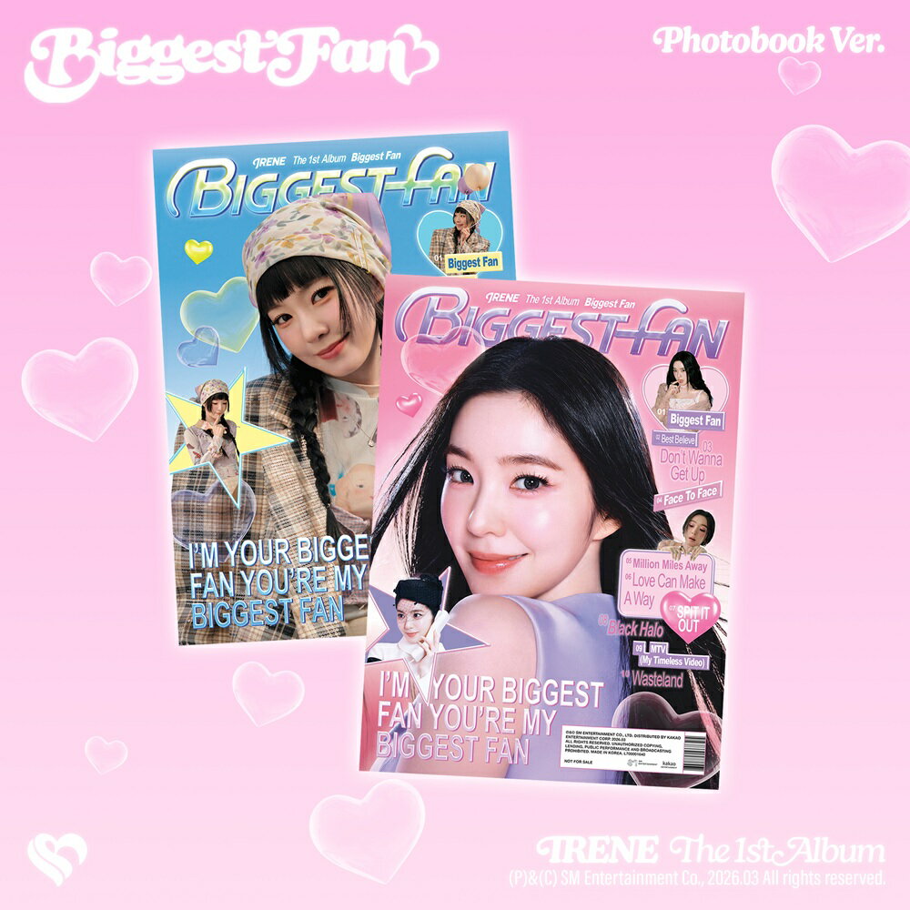 【輸入盤】1STアルバム：ビゲスト・ファン（フォトブック・ヴァージョン）