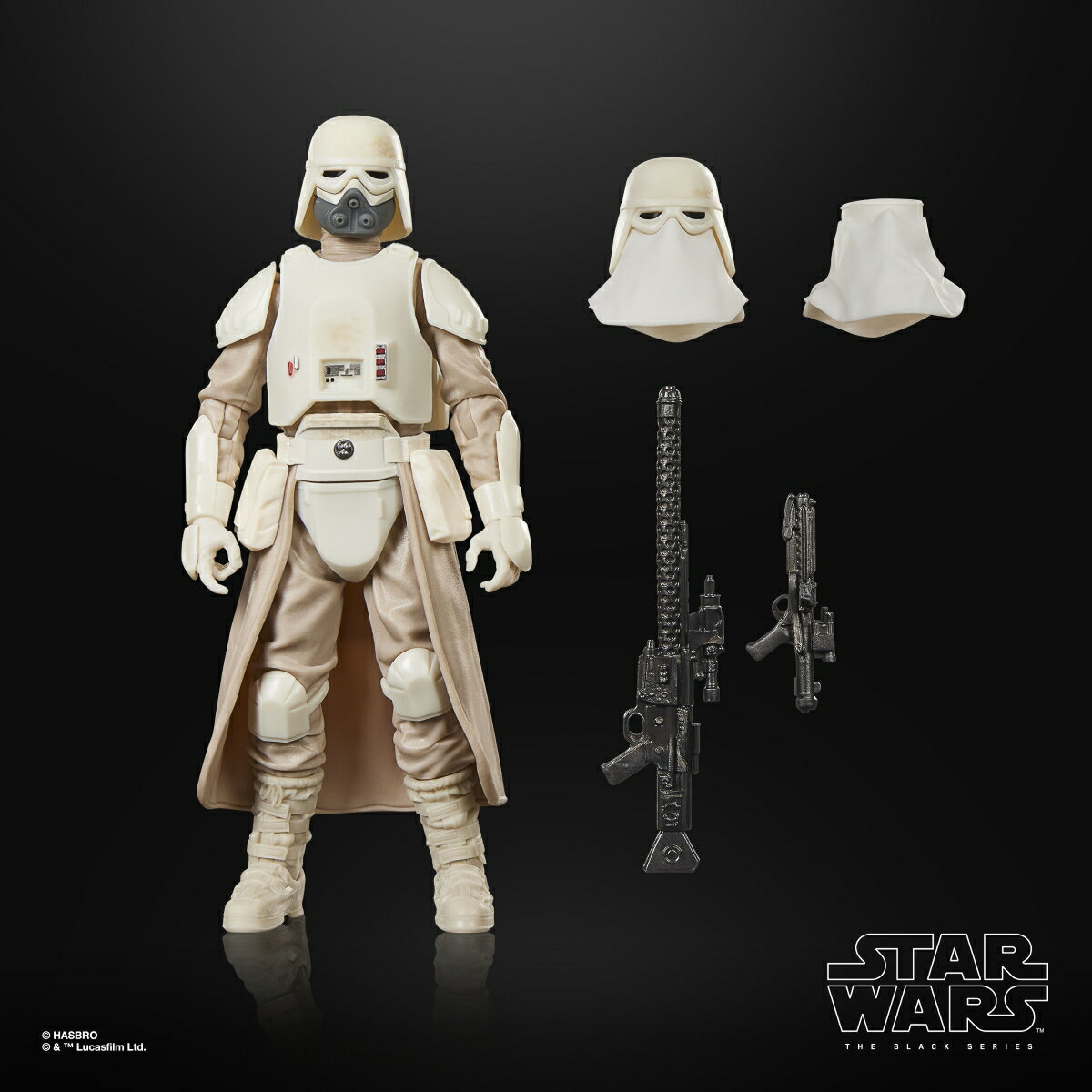 ハズブロ（Hasbro）STAR WARS スター・ウォーズ ブラックシリーズ インペリアル・レムナント・スノートルーパー、『スター・ウォーズ／マンダロリアン・アンド・グローグー』プレミアム 15 cm アクションフィギュア G2580 正規品