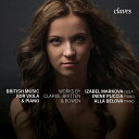 Viola Classical発売日：2024年03月13日 British Music for Viola & Piano : Izabel Markova(Va) Irene Puccia, Alla Belova(P) JAN：7619931307329 503073 Claves CD クラシック 室内楽曲 輸入盤