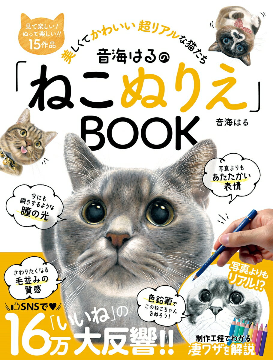 音海はるの「ねこぬりえ」BOOK