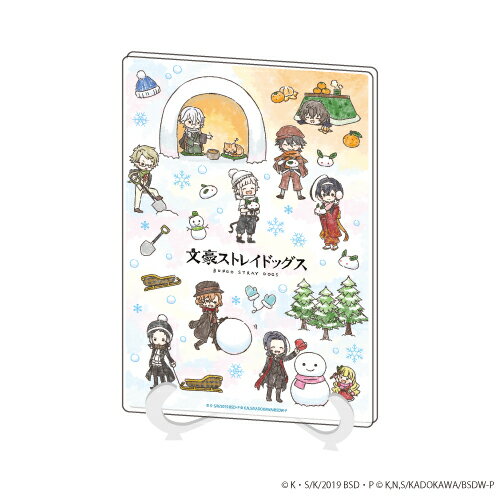アクリルアートボード(A5サイズ)「文豪ストレイドッグス」02/一枚絵デザイン 冬ver. (グラフアート)【グッズ】
