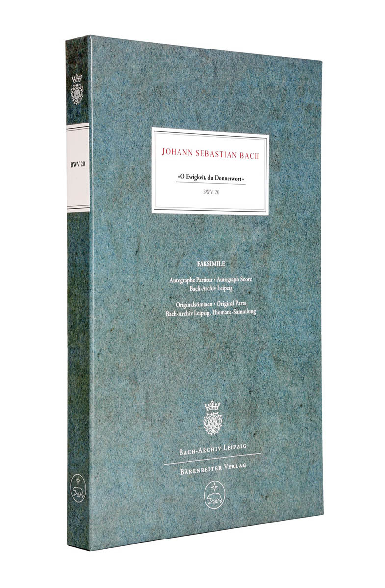 【輸入楽譜】バッハ, Johann Sebastian: 音楽学的文献集 シリーズ II 第52巻: バッハ, J. S.: カンタータ 第20番 「おお永遠よ、汝恐ろしき言葉」 BWV 20