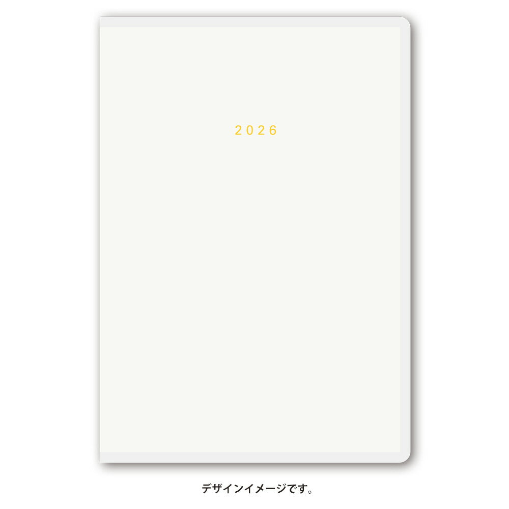 能率 2026年4月始まり 手帳 NOLTY(ノルティ) アクセスDepotB6マンスリー日曜始まり（ホワイト）9733