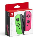 Joy-Con(L) ネオングリーン/(R) ネオンピンク