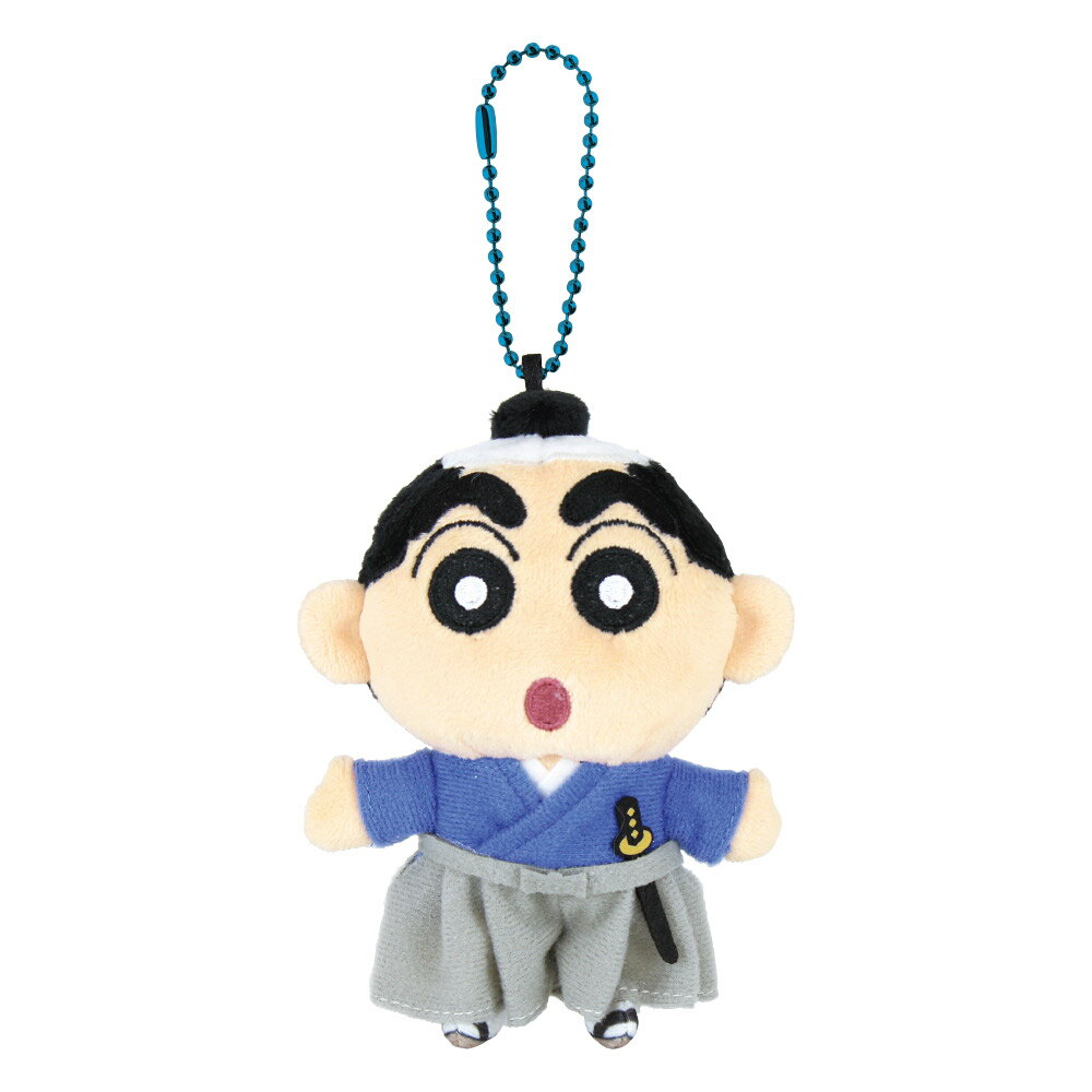 크레용 신짱 봉제인형 마스코트 사무라이