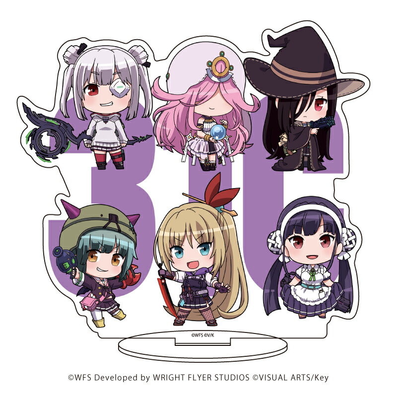 キャラアクリルフィギュア「ヘブンバーンズレッド」03/31C部隊(ミニキャライラスト)【グッズ】