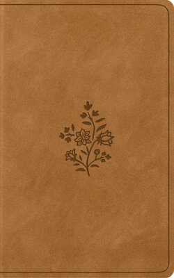 ESV Vest Pocket New Testament with Psalms and Proverbs, Red Letter (Trutone, Nubuck Caramel, Wildflo