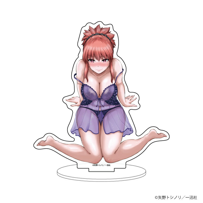 キャラアクリルフィギュア「防御力ゼロの嫁」03/朱里 C【グッズ】