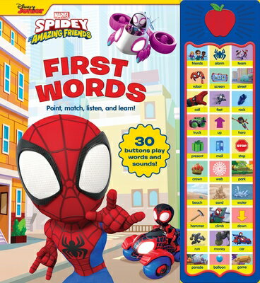 楽天楽天ブックスDisney Junior Marvel Spidey and His Amazing Friends: First Words Sound Book DISNEY JR MARVEL SPIDEY & HIS [ Pi Kids ]