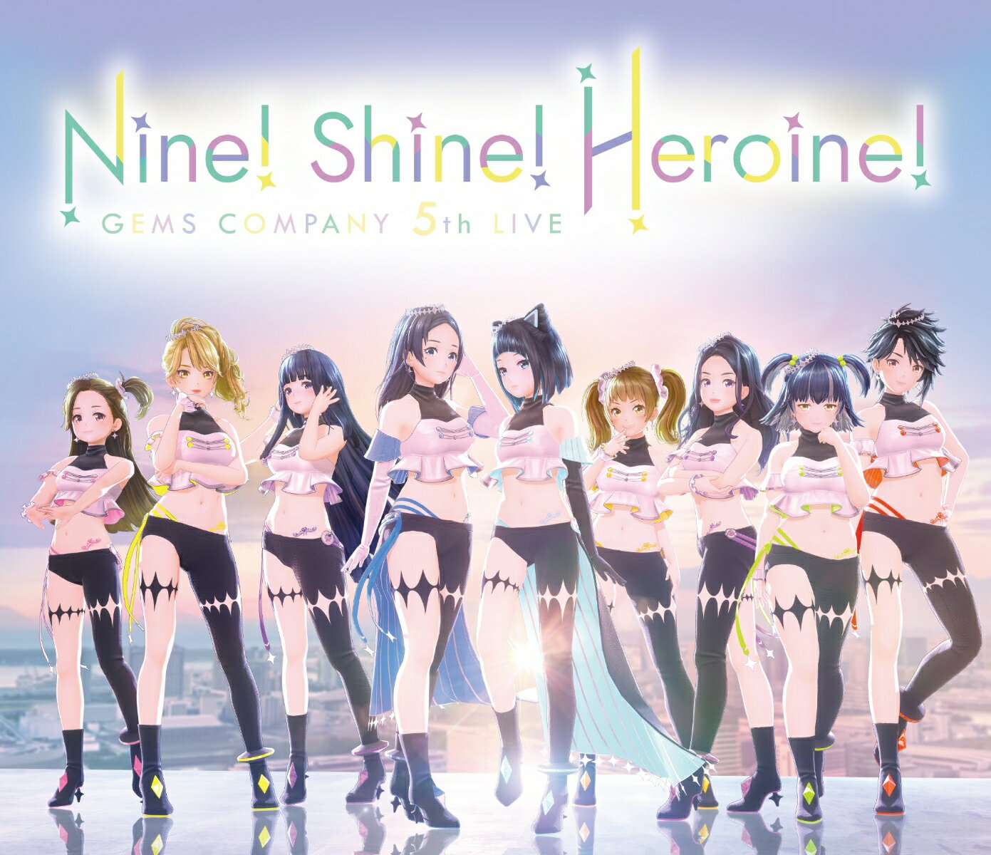 GEMS COMPANY 5th LIVE 「Nine! Shine! Heroine!」 LIVE Blu-ray&CD【Blu-ray】