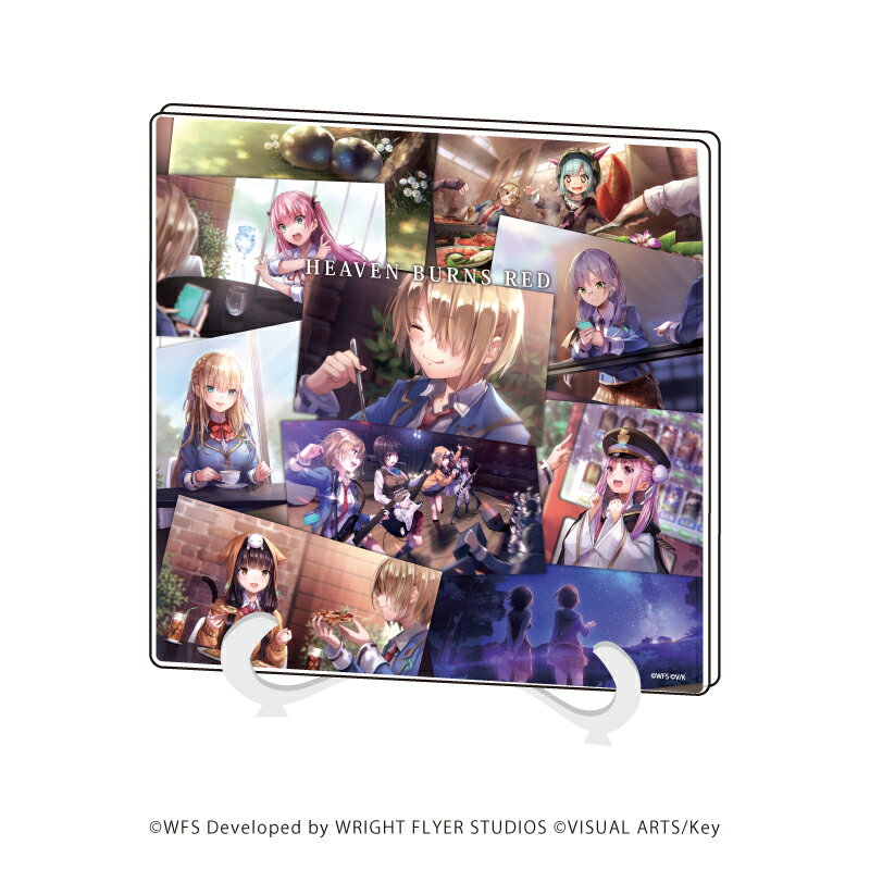 アクリルアートボード「ヘブンバーンズレッド」04/ちりばめ(公式イラスト)【グッズ】