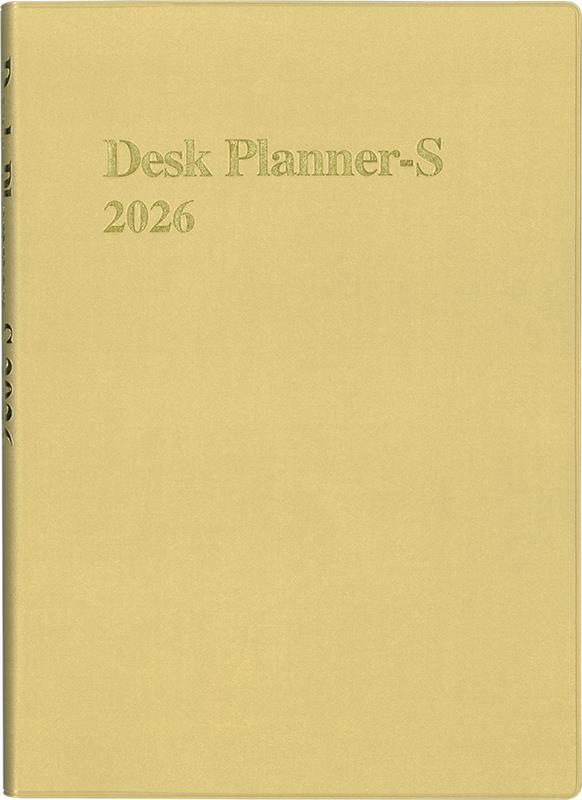 177　デスクプランナー・スピン付き・A5（ゴールド）
