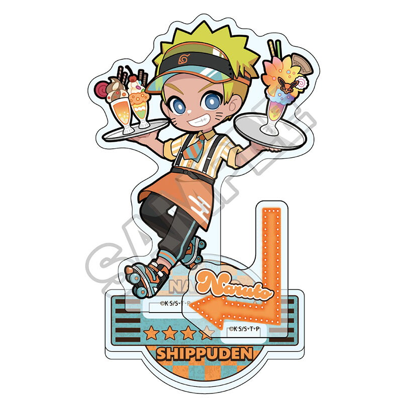 NARUTO-ナルトー 疾風伝 アメリカンダイナー アクリルスタンドJr. うずまきナルト