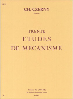 【輸入楽譜】チェルニー(ツェルニー), Carl: 30番練習曲 Op.849