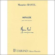 【輸入楽譜】ラヴェル, Maurice: バイオリン・ソナタ