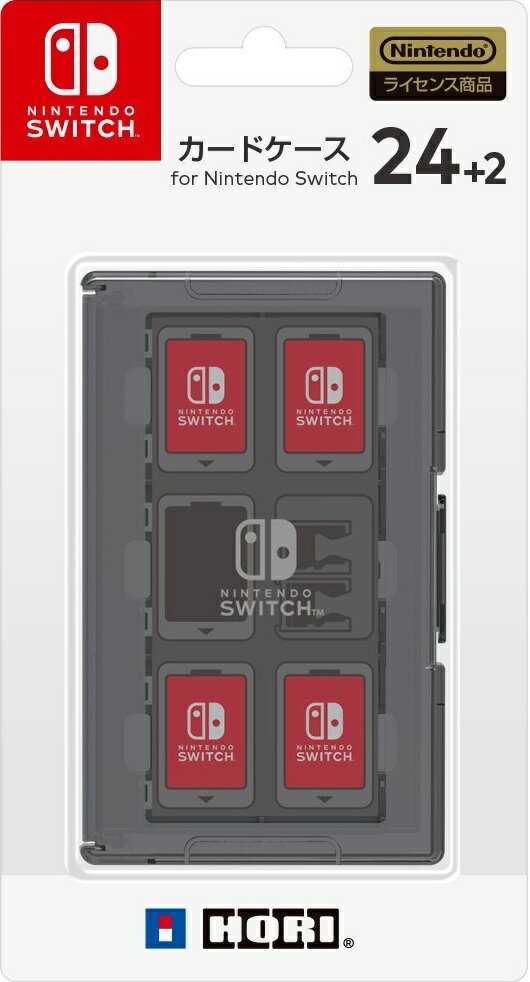 カードケース24＋2 for Nintendo Switch ブラックの画像