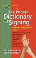 With more than 100,000 copies in print, this easy-to-use pocket edition of Ameslan has become a classic in its field. Arranged in a dictionary format, the revised and expanded edition contains over 600 signing entries with accompanying directions, illustrations, and sample sentences.