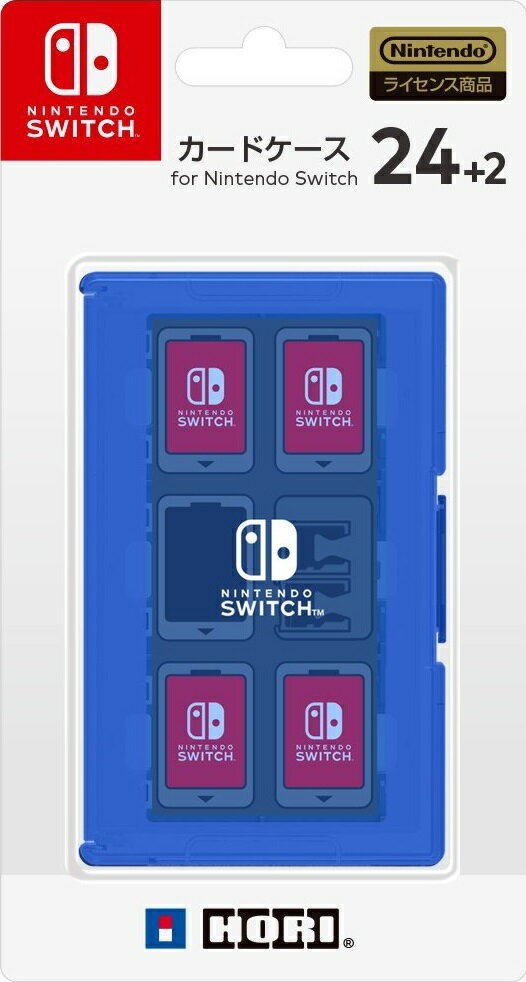 カードケース24＋2 for Nintendo Switch ブルーの画像