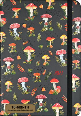 2027 Mushrooms Weekly Planner (16 Months, Sept 2026 to Dec 2027) 2027 MUSHROOMS WEEKLY PLANNER [ Peter Pauper Press Inc ]