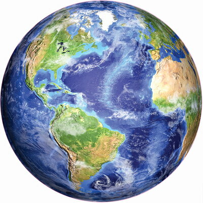Planet Earth 1000 Piece Round Jigsaw Puzzle PLANET EARTH 1000 PIECE ROUND [  ]