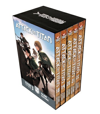 Attack on Titan Season 3 Part 2 Manga Box Set ATTACK ON TITAN SEASON 3 PART （Attack on Titan Manga Box Sets） 