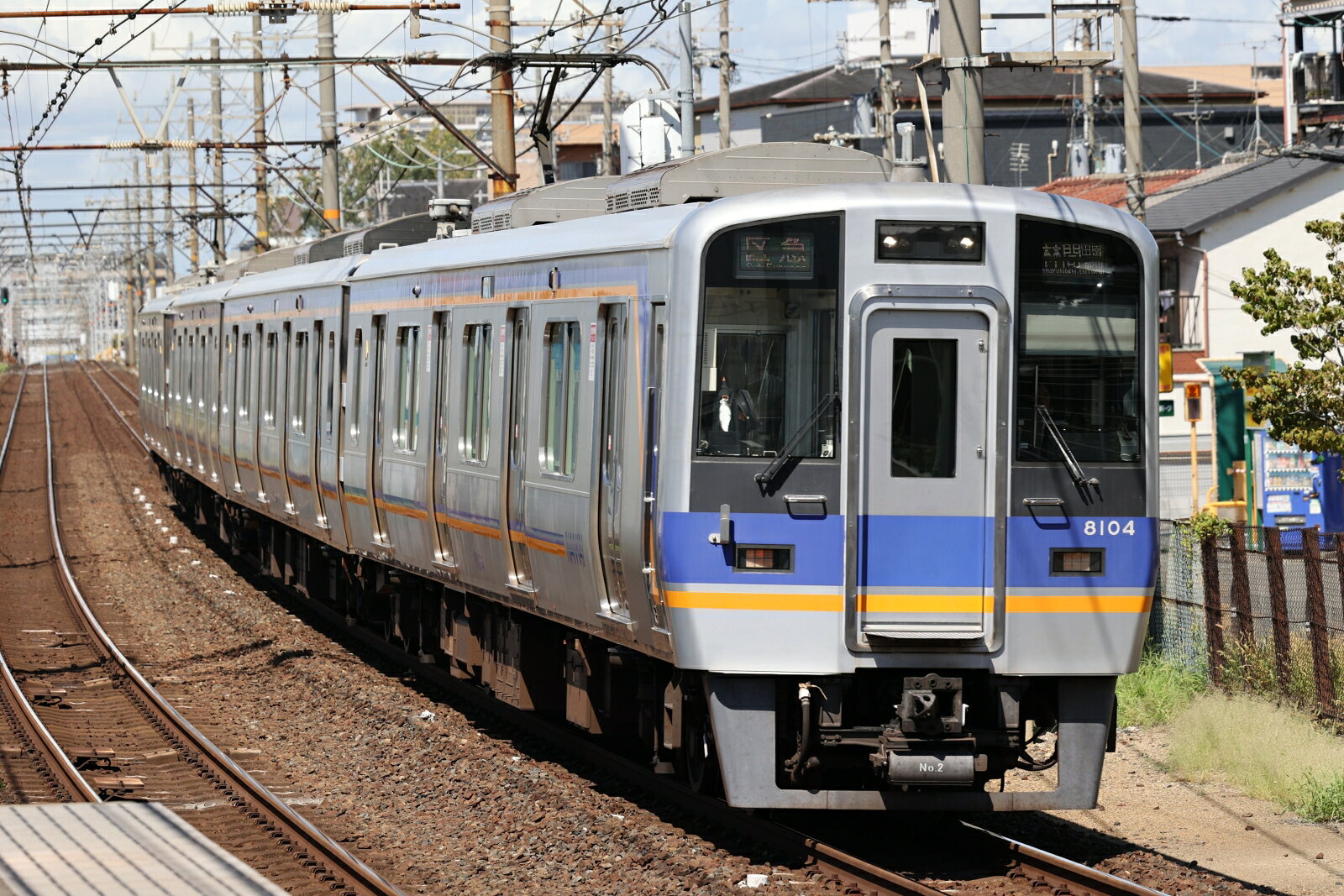 南海電気鉄道8000系
「すべてのお客さまに快適な車両」を開発コンセプトに、2008年より営業を開始した車両です。
床面の高さを低くすることで、車両とホームとの段差を少なくしたほか、一人当たりの座席スペースを拡幅するなど、バリアフリー化の一層の推進と快適性の向上を実現しています。
2007年?2014年にかけて4両編成×13本が導入されました。

製品特徴
・ヘッド・テールライト、前面・側面行先表示点灯
・先頭連結部は連結カプラー、その他先頭部はダミーカプラー、中間部はアーノルドカプラーを採用
・動力ユニットは1両中間車に搭載
・別売室内灯：ポポンデッタLED室内灯Pタイプ（推奨色：白色）
・ブック型ケース仕様でご提供いたします
・ケースサイズ（約）：21.5cm × 31.7cm × 3.5cm

製品内容
8104
8854
8804
8004
8106
8856(M)
8806
8006

活躍地域
・関西

会社
・私鉄

・ホビー系商品についての諸注意
メーカー都合により発売の大幅な延期が発生する可能性がございます。
予約商品についてはメーカーから順次入荷次第の発送となります。メーカー公表の発売日とは異なる場合がございますのでご了承ください。【対象年齢】：