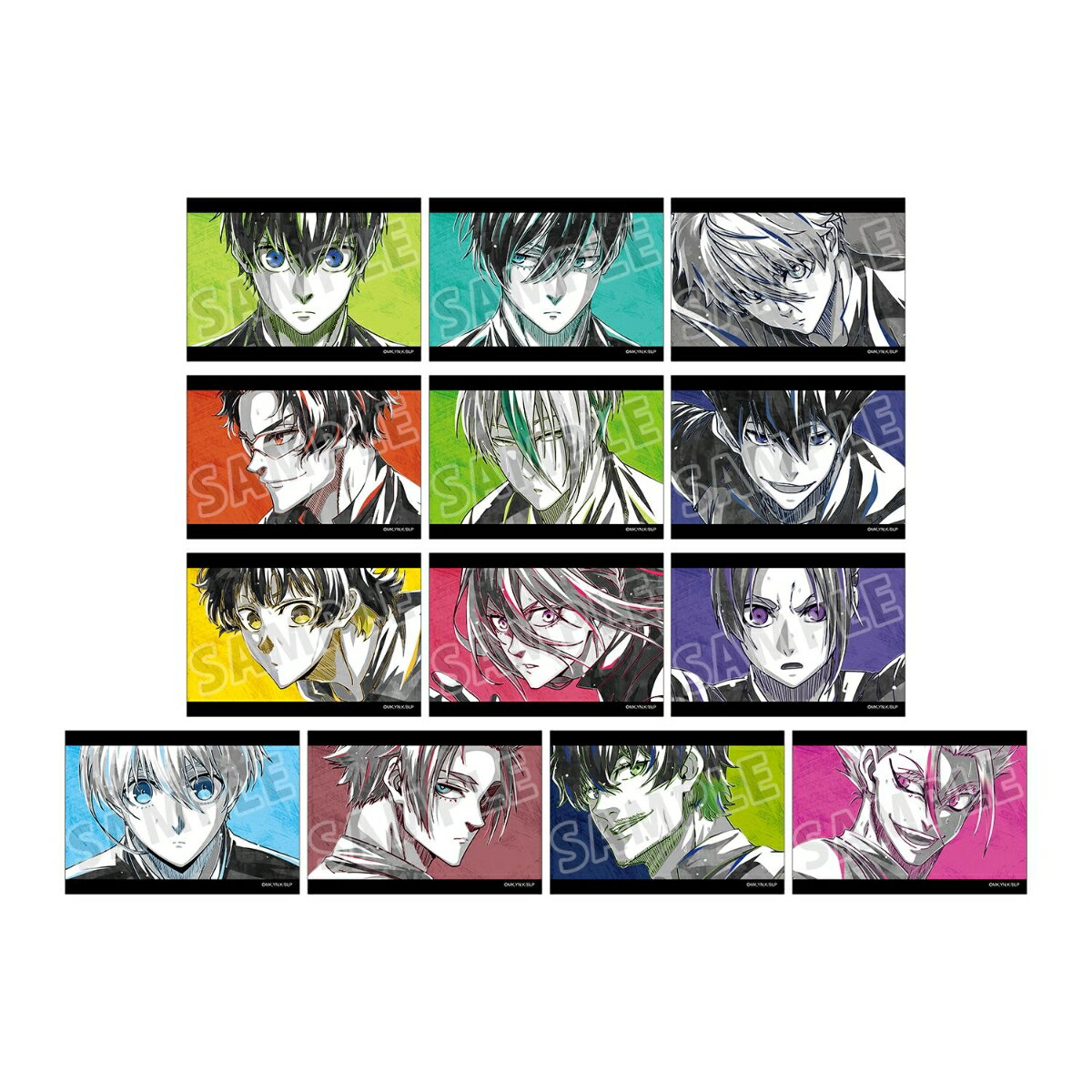 TVアニメ『ブルーロック』トレーディング Ani-Art BLACK LABEL 第2弾 ブロマイド(BOX＝13個)