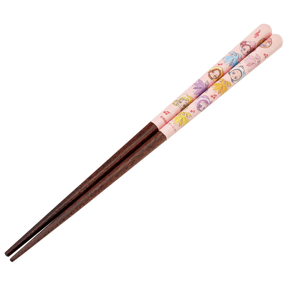 おジャ魔女どれみ　お箸 キャラクター 塗箸 21cm