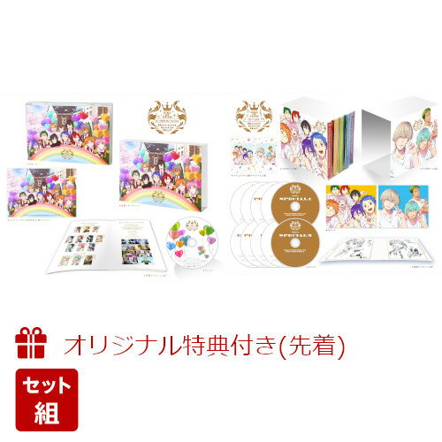 【セット組】【楽天ブックス限定先着特典+先着特典】KING OF PRISM ALL SERIES Blu-ray Disc ”Dream Goes On!”【Blu-ray】+KING OF PRISM BEST ALBUM”Music Goes On!”（トートバッグ＋クリアファイル＋特典CD）