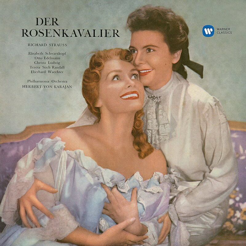 【輸入盤】『ばらの騎士』全曲 ヘルベルト・フォン・カラヤン＆フィルハーモニア管、シュヴァルツコップ、ルートヴィヒ、他（1956 ステレオ）（3C