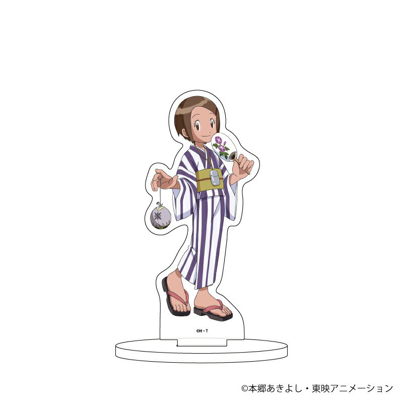 キャラアクリルスタンド「デジモンアドベンチャー02」05/八神ヒカリ 夏祭りver.【グッズ】