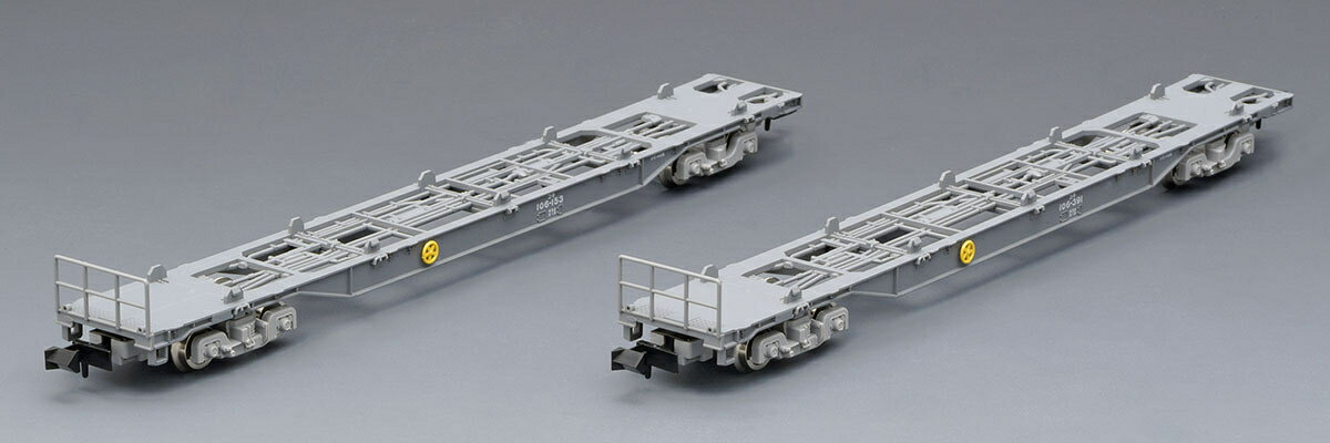 TOMIX JR貨車コキ106形(前期型・新塗装・コンテナなし・2両セット) 【8746】 (鉄道模型 Nゲージ)